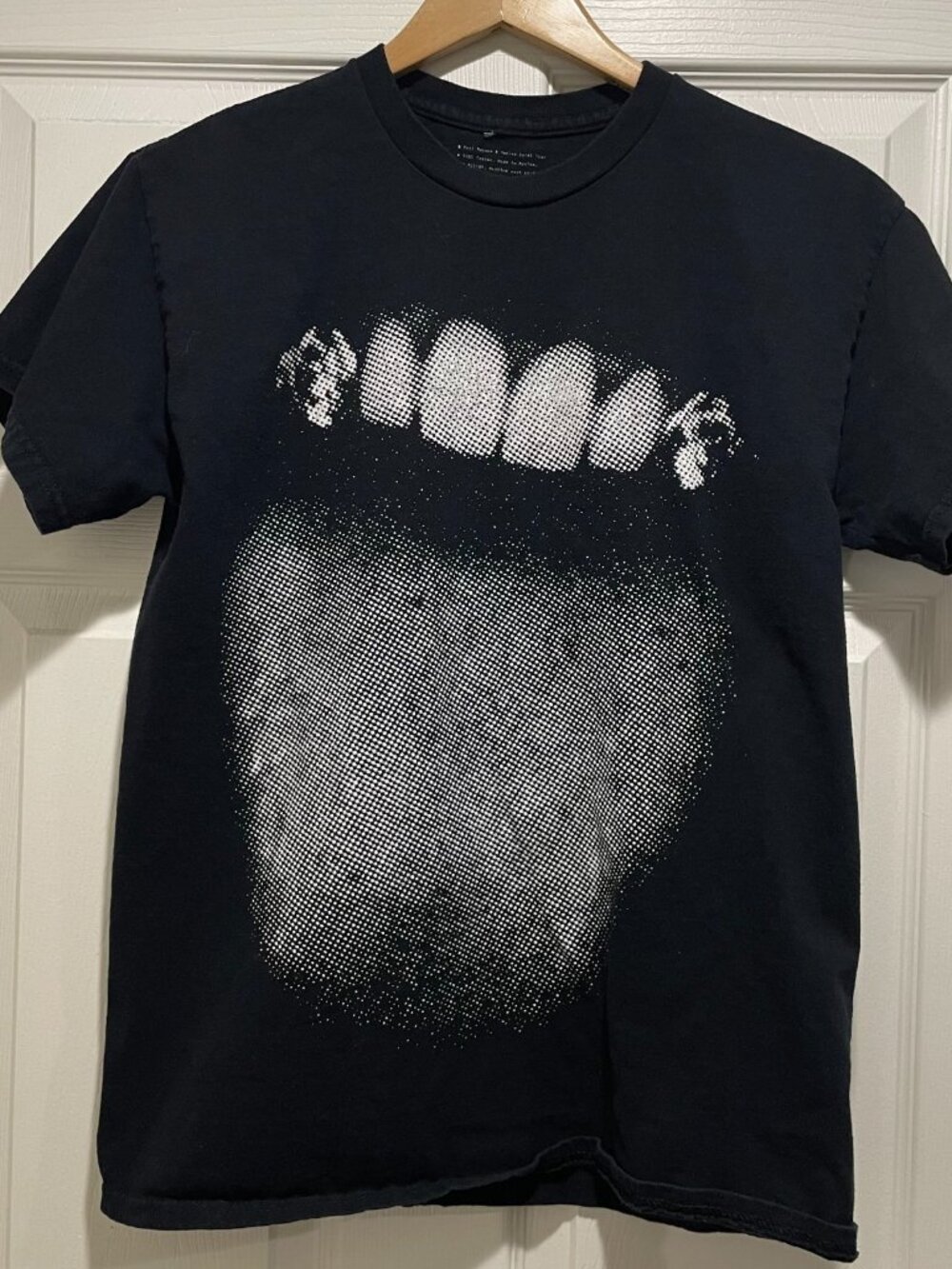 Post Malone 12 Carat 2022 Tour Graphic T-Shirt Men's Size M Black Concert Merch
